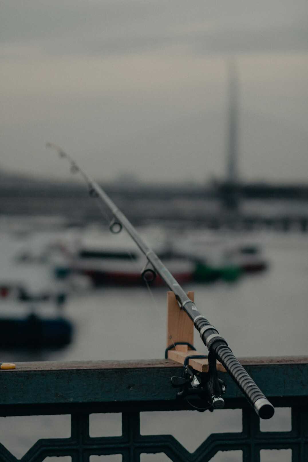 fisherman looking at sea